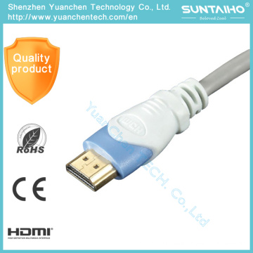 Câble à grande vitesse de V1.4 1080P HDMI pour l&#39;ordinateur DVD HDTV